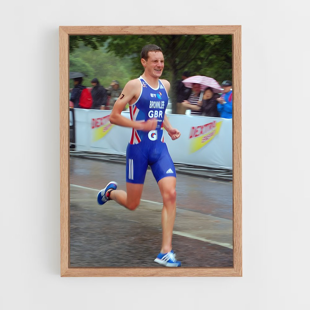 Poster Marathon de l'Ultra Man – affiche Athlétisme (vue 4)
